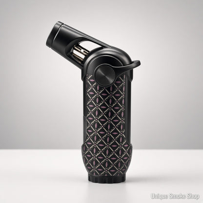 Scorch Torch 61895 metal jet lighter black purple