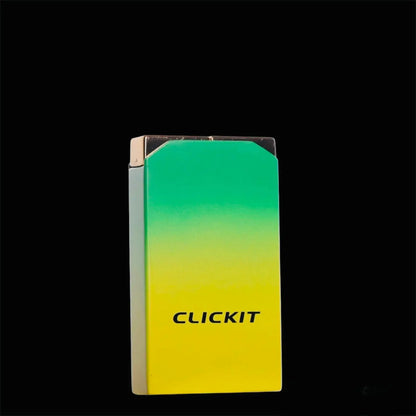 ClicKit Two in One Torch Lighters yellow green 