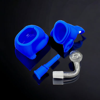Cute Silicone Elephant Oil Burner Bubbler