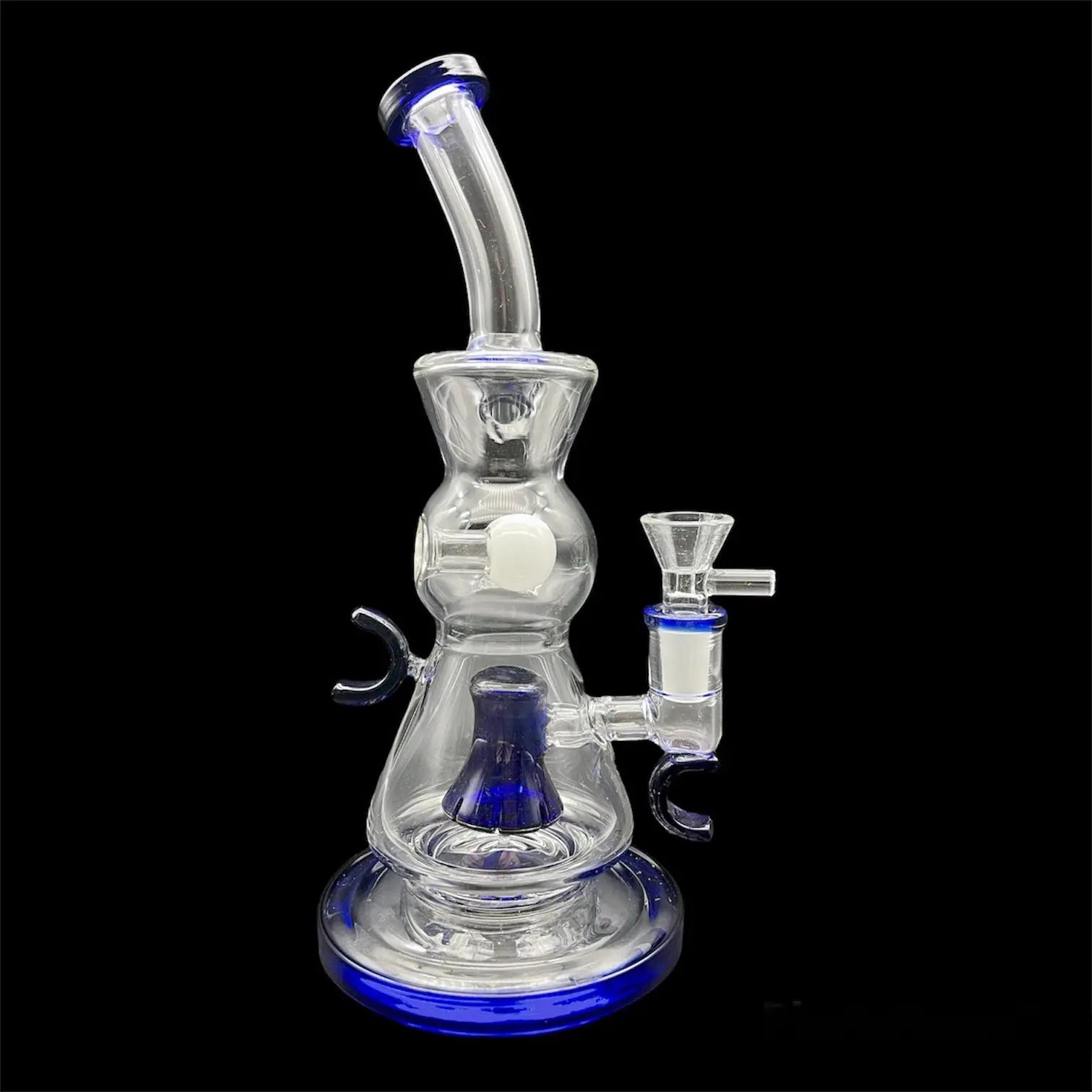 blue glass dab rig