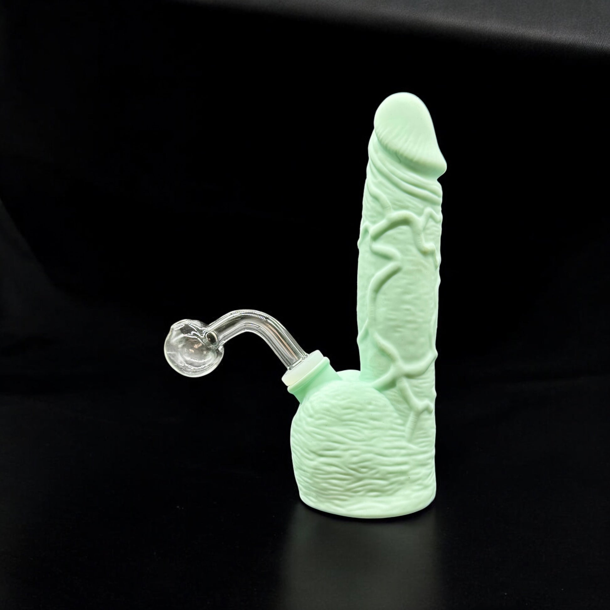 Silicone Realistic Penis Bong Oil Burner