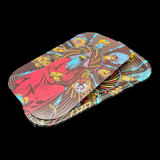 Devil Rolling Tray with Magnetic Lid
