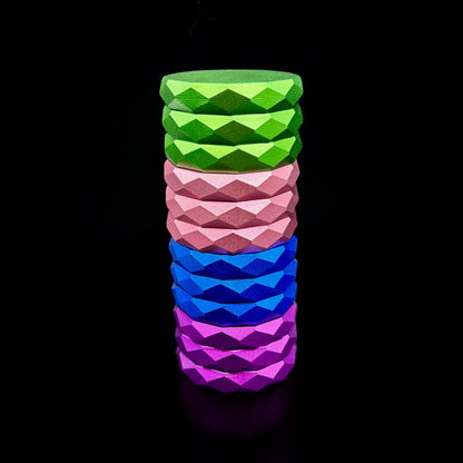 Diamond Cutting Aluminum Herb Grinder