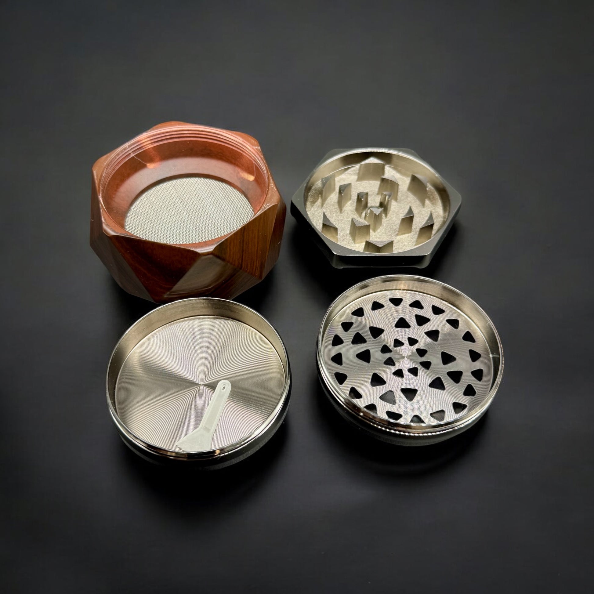 four parts grinder 