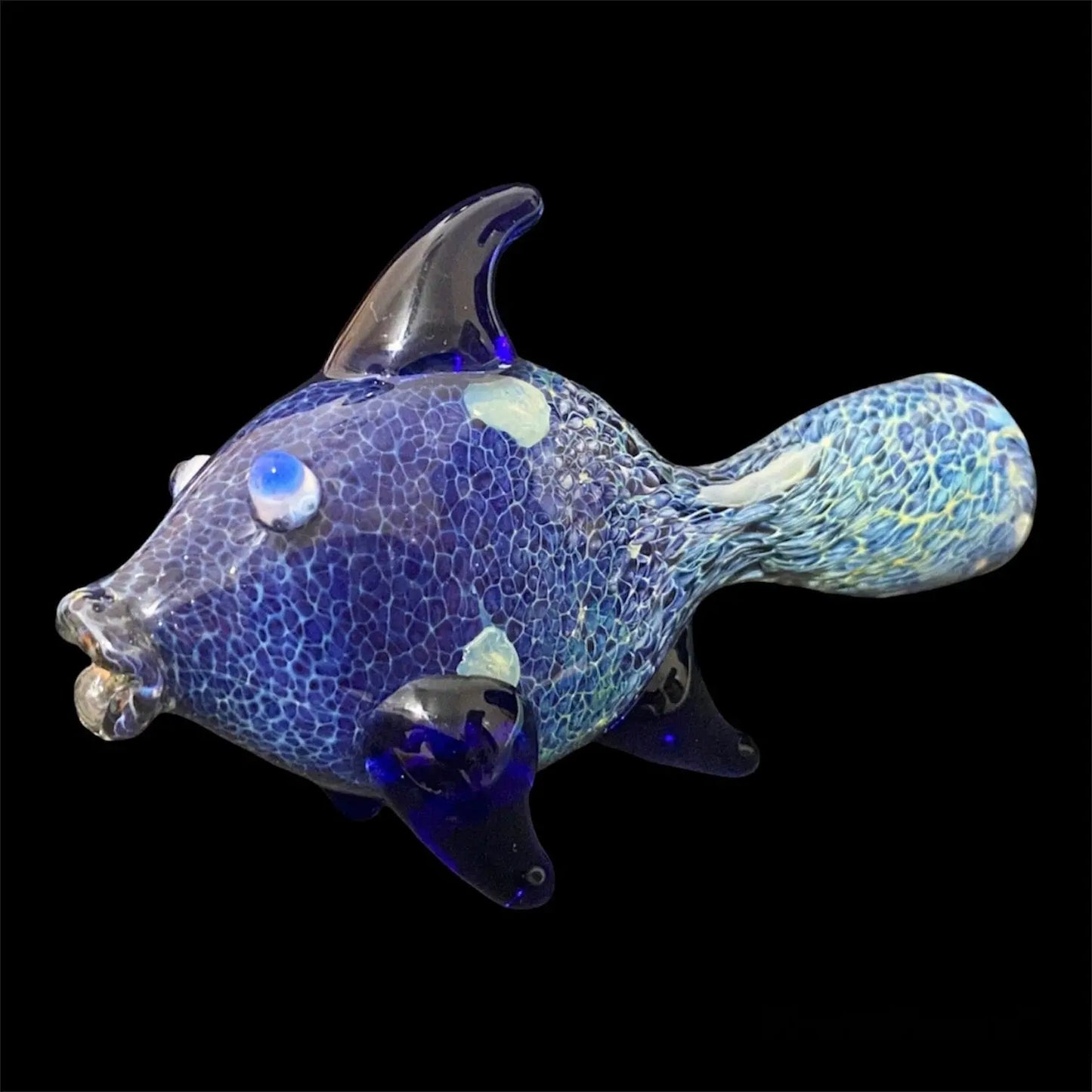 blue fish pipe