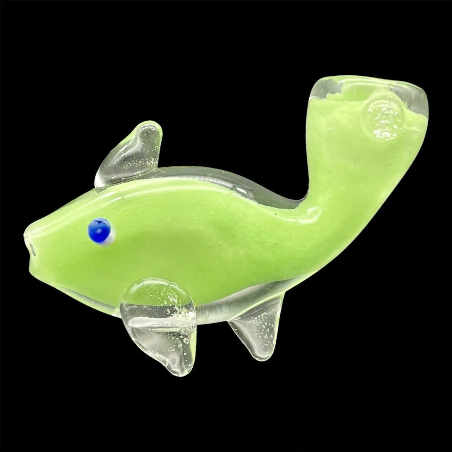green fish pipe