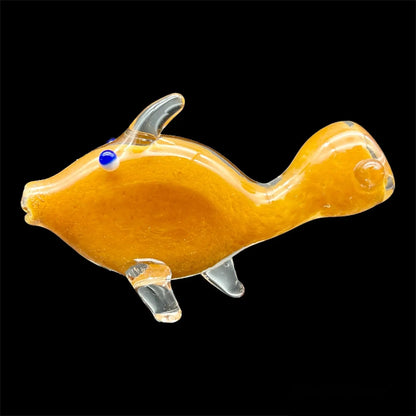 orange fish pipe