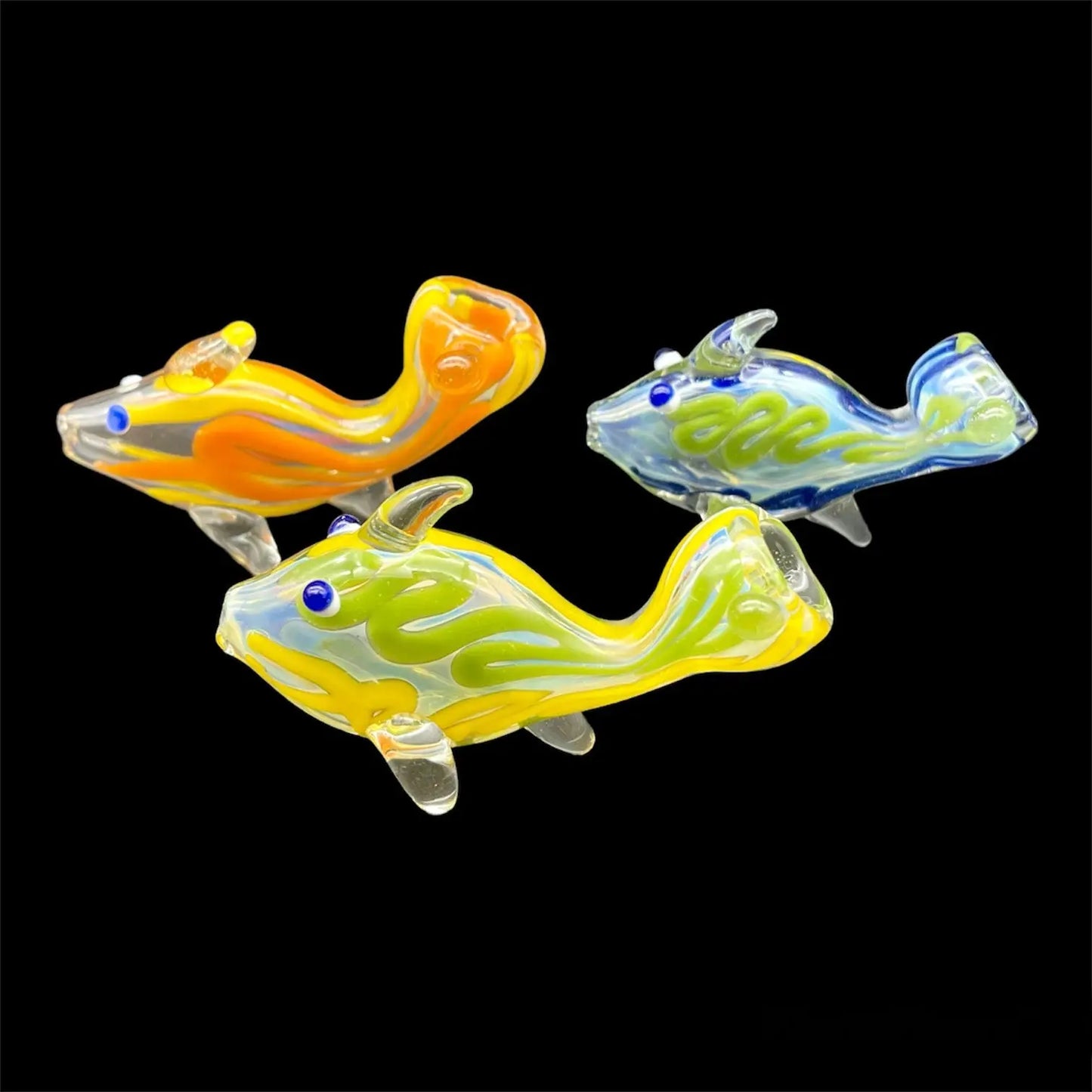 multi color fish pipe