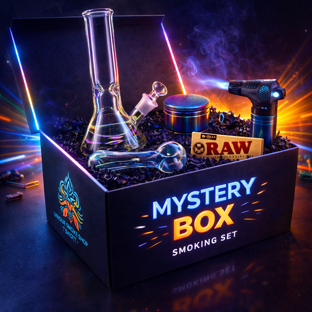 Glass Bong Mystery Box – Water Pipe Smoking Bundle Set – US Shop