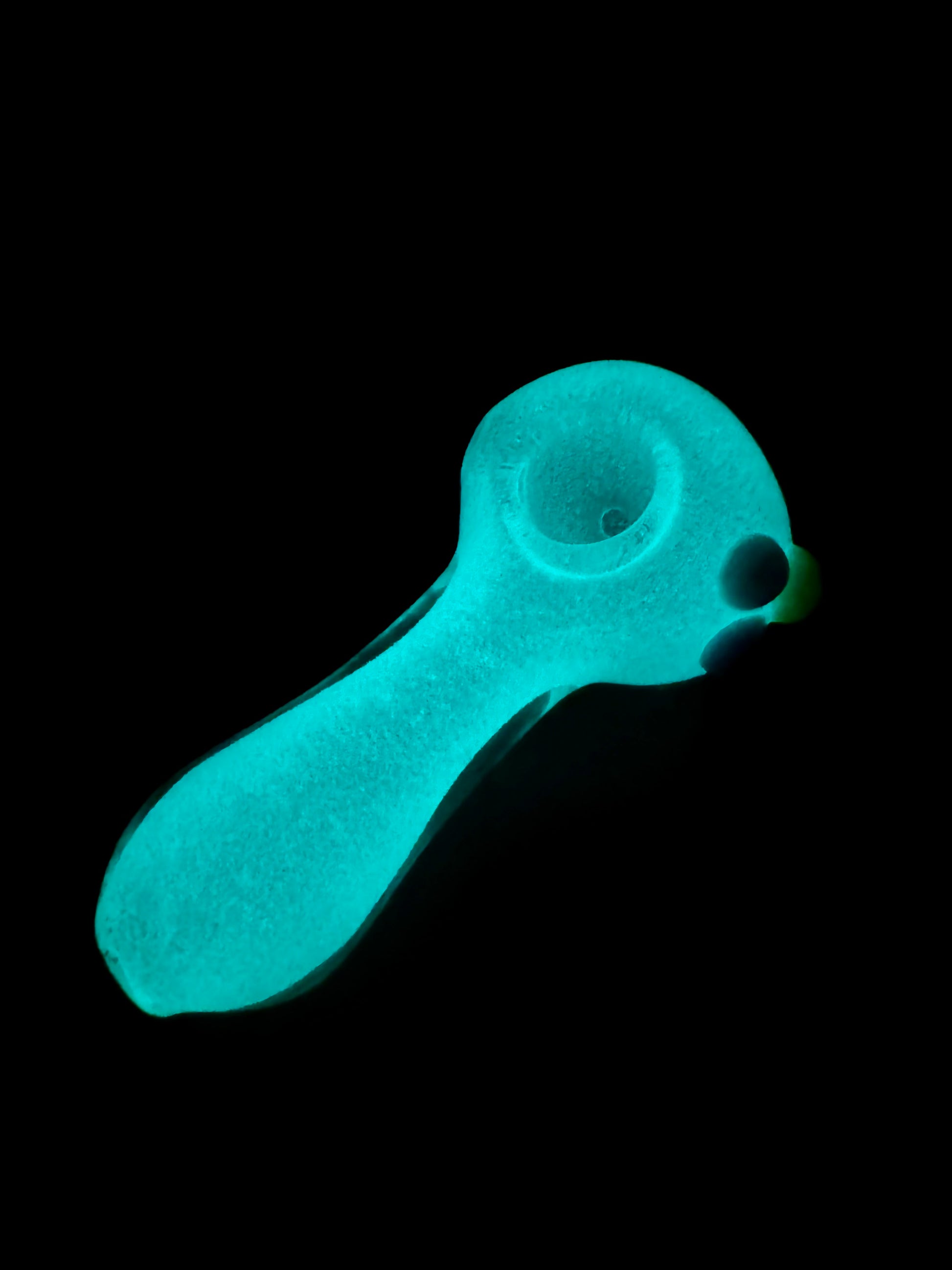 glowing glass pipes