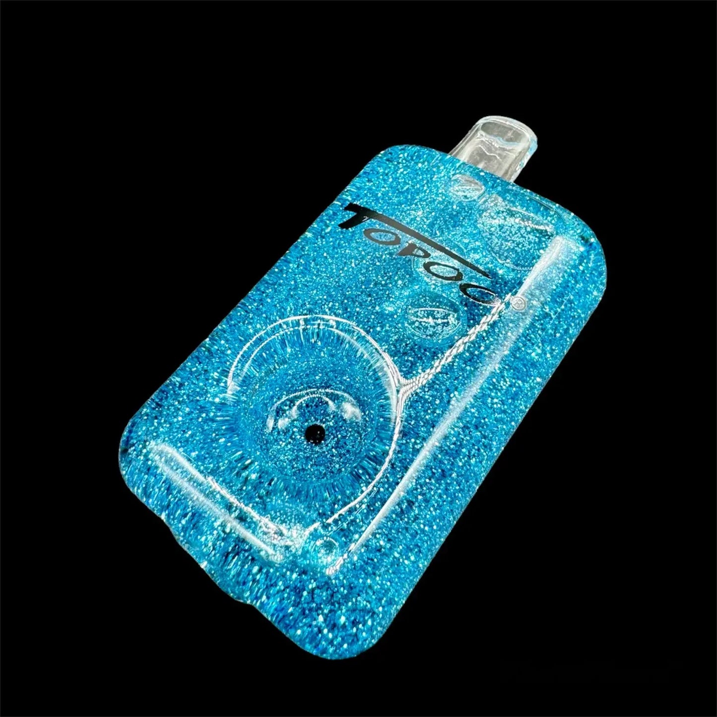 blue glycerin hand pipe