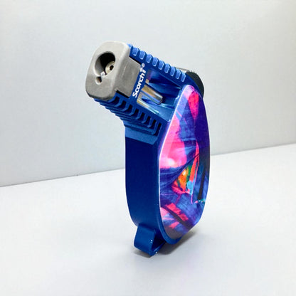 Scorch Torch 61491 – 4” Adjustable Single Flame blue side 