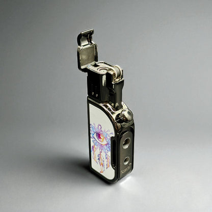 Scorch Torch 61805 – 2-in-1 Butane Refillable Torch Lighter with Cigar Punch | Multiple Designs Available