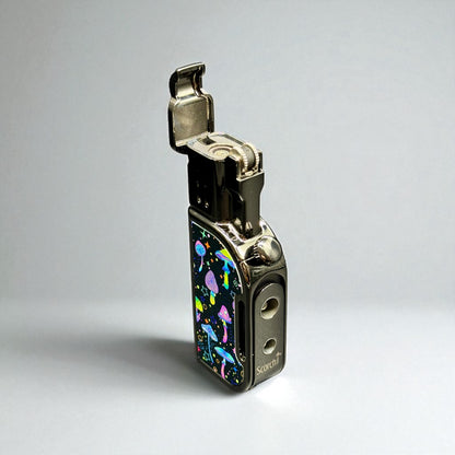 Scorch Torch 61805 – 2-in-1 Butane Refillable Torch Lighter with Cigar Punch | Multiple Designs Available