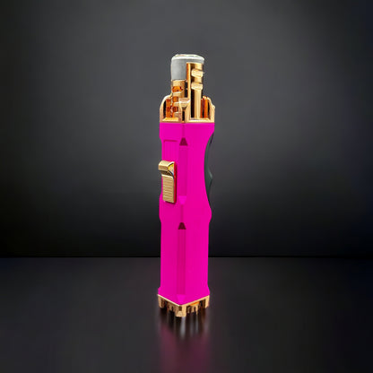 Powered Scorch Torch Single Flame Pencil Wind Resistant&nbsp; pink color 