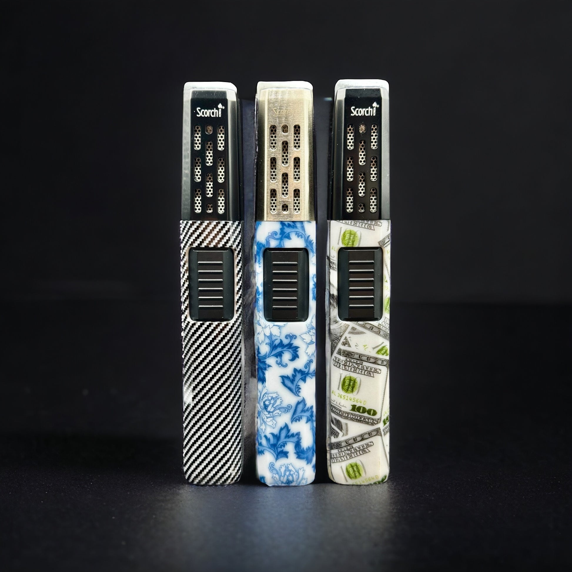 Powerful Scorch Torch Single Flame Long Lighter random color 