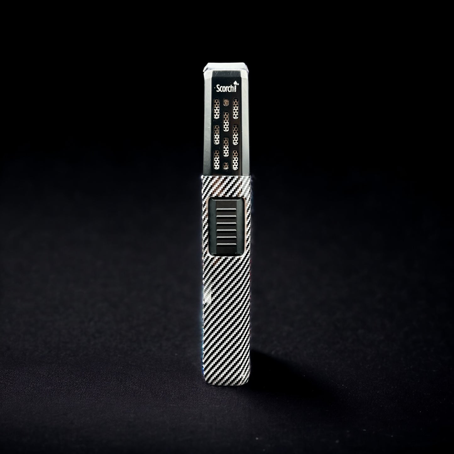 Powerful Scorch Torch Single Flame Long Lighter stripes 