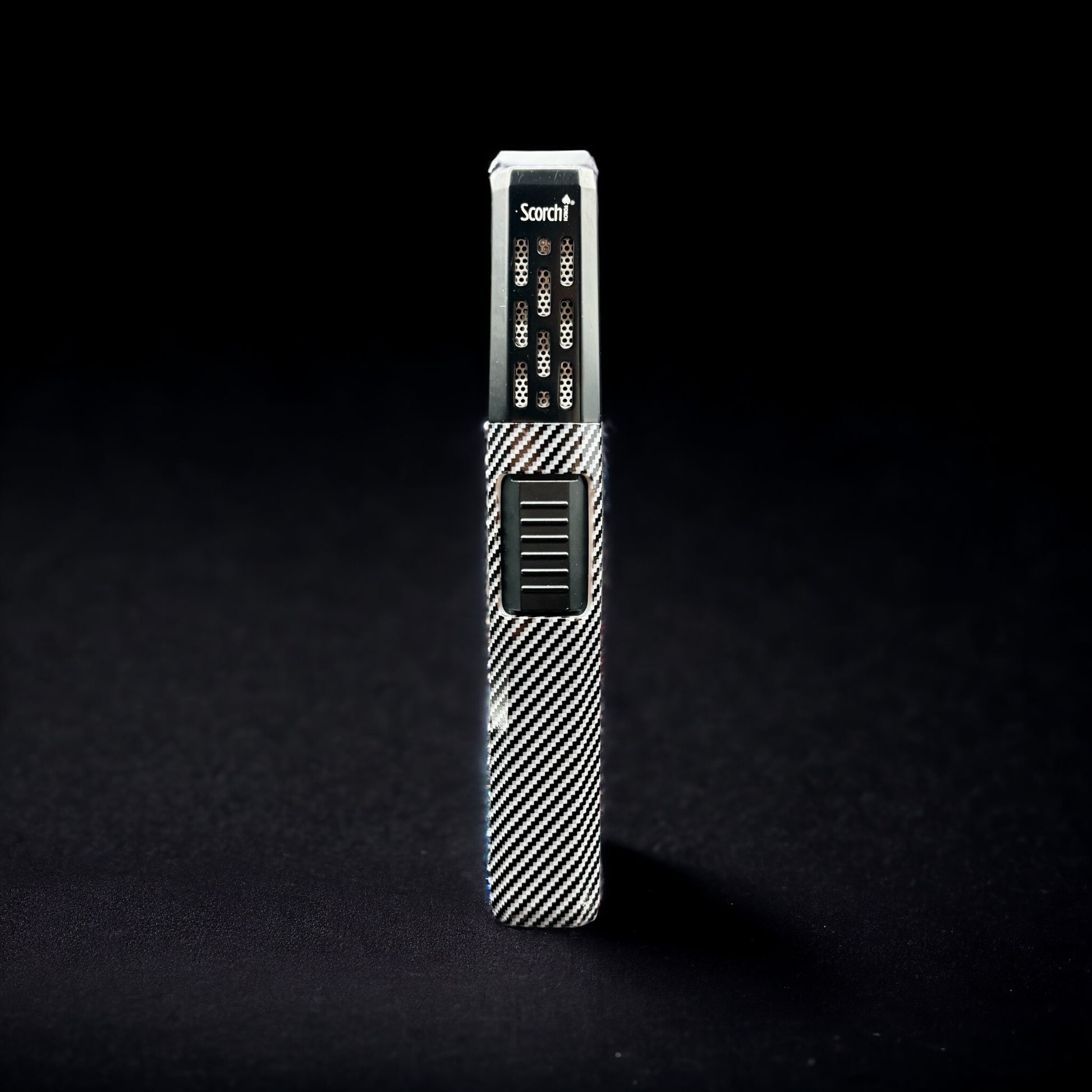 Powerful Scorch Torch Single Flame Long Lighter stripes 