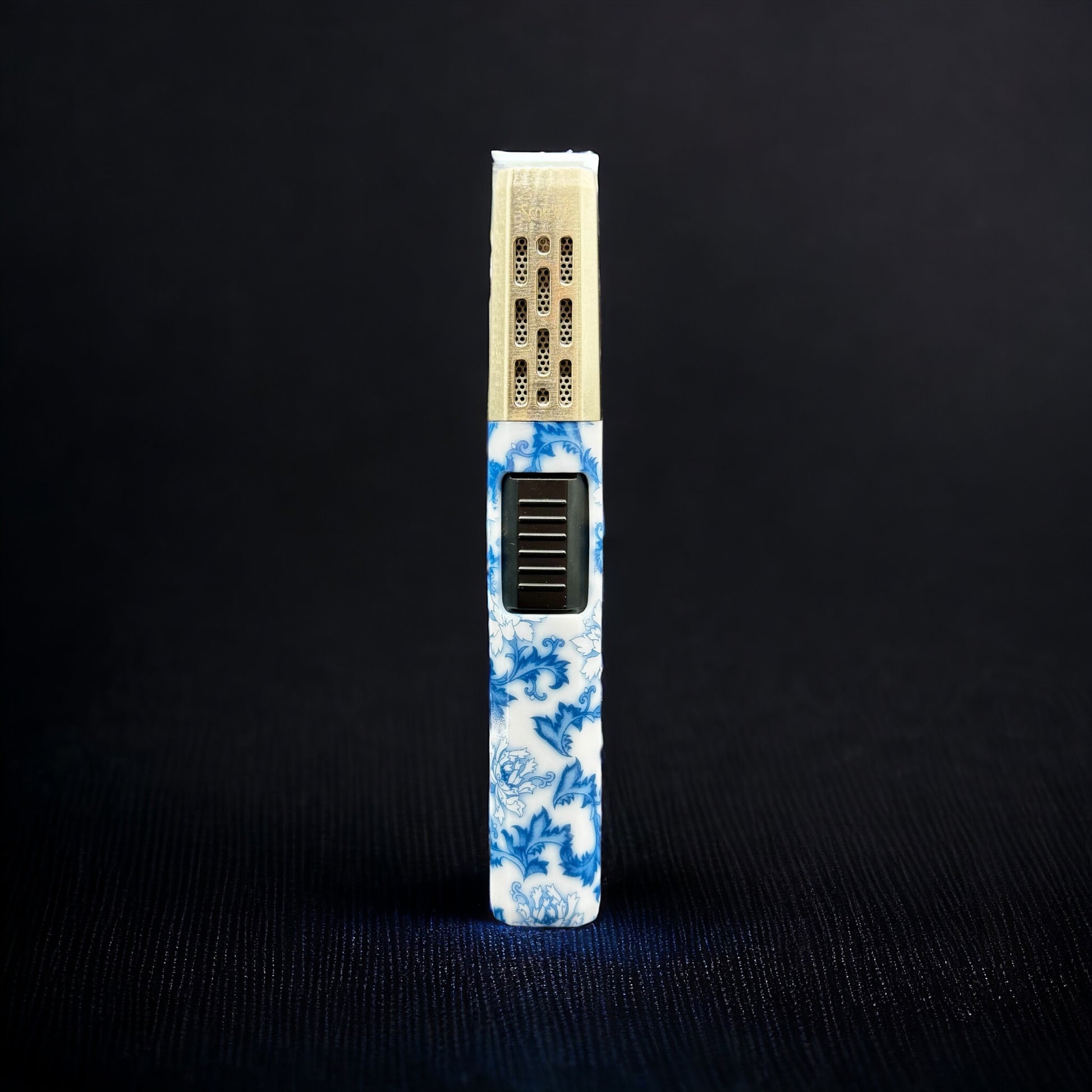 Powerful Scorch Torch Single Flame Long Lighter blue color 