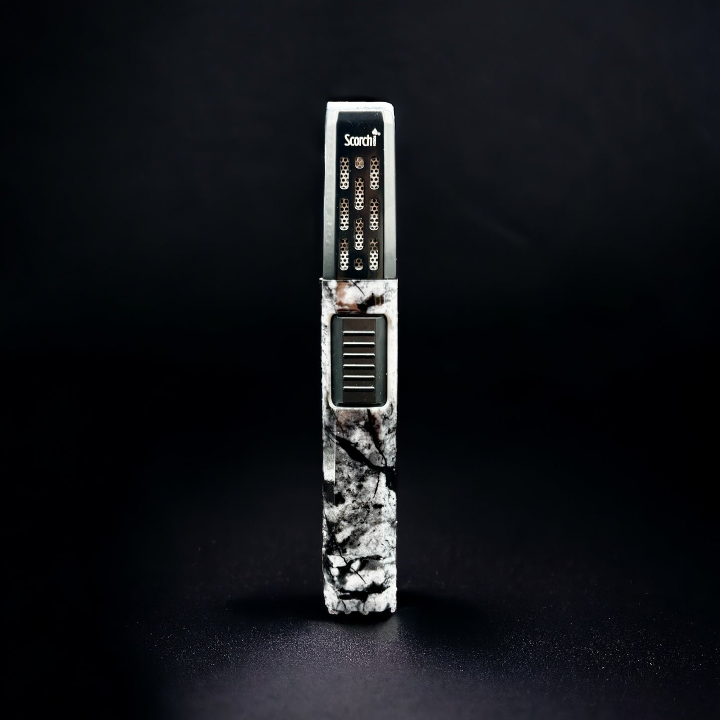 Powerful Scorch Torch Single Flame Long Lighter marble 