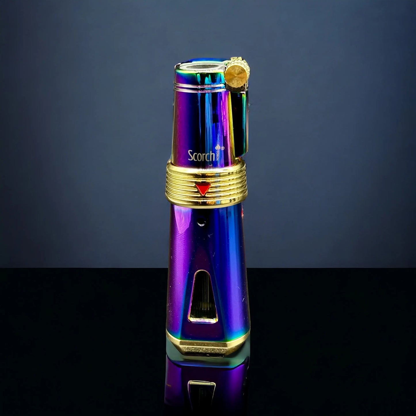 SCORCH TORCH Lighter Single Flame 61580 rainbow color 