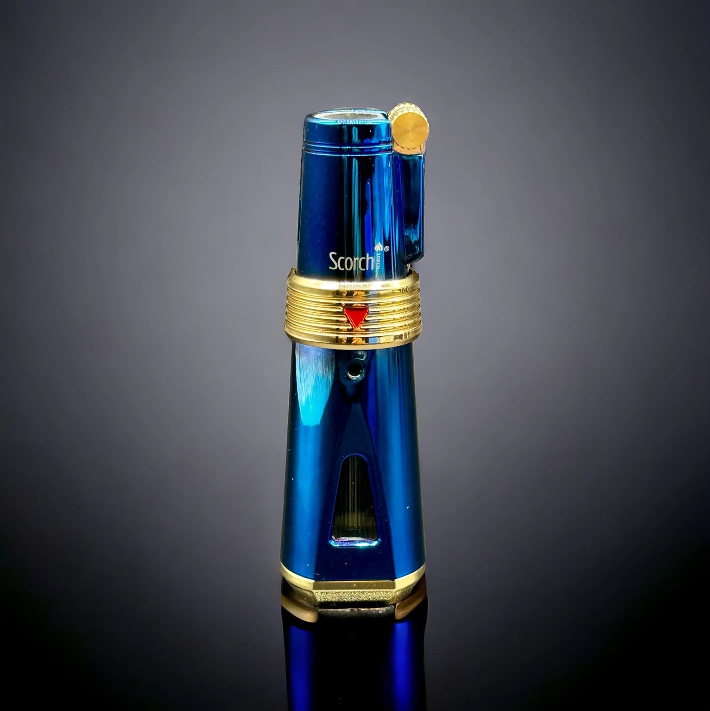 SCORCH TORCH Lighter Single Flame 61580 blue color 