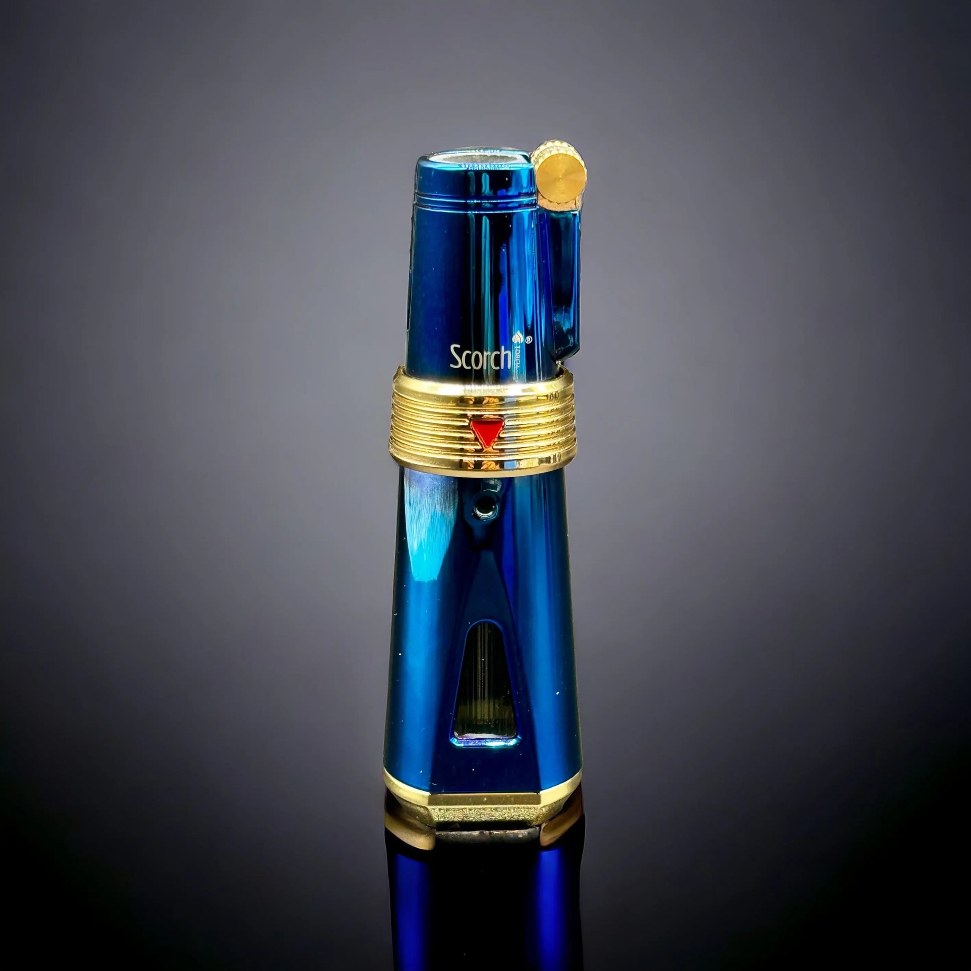 SCORCH TORCH Lighter Single Flame 61580 blue color 