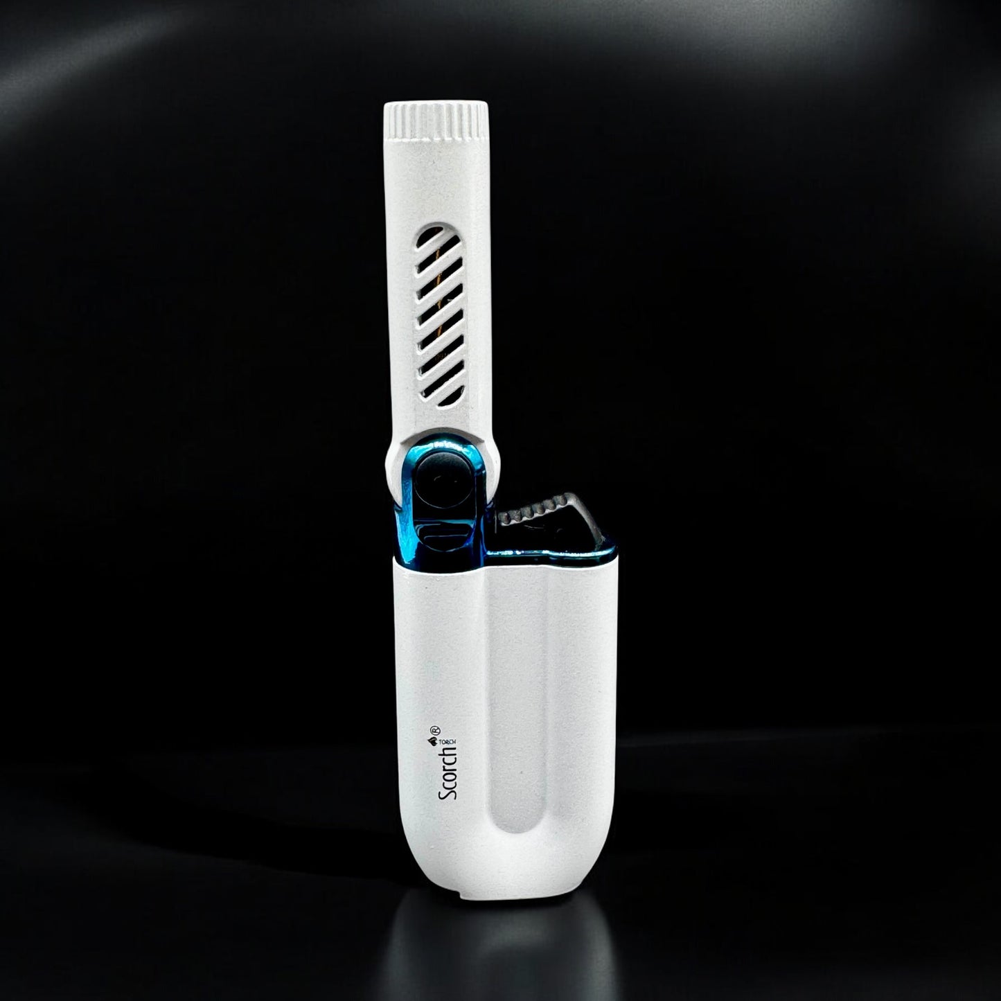 Modern Scorch Torch Adjustable Angle Lighter white color 