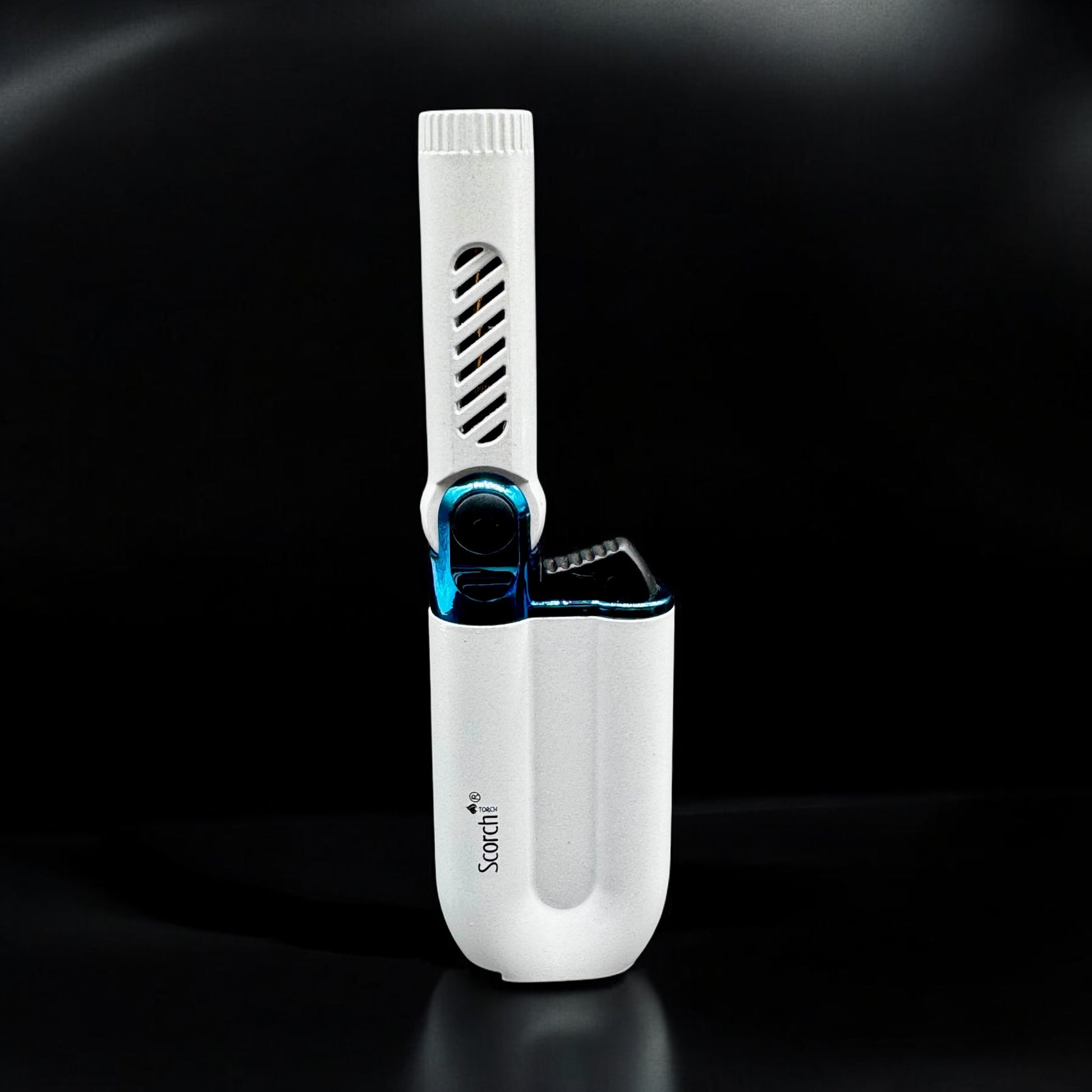 Modern Scorch Torch Adjustable Angle Lighter white color 