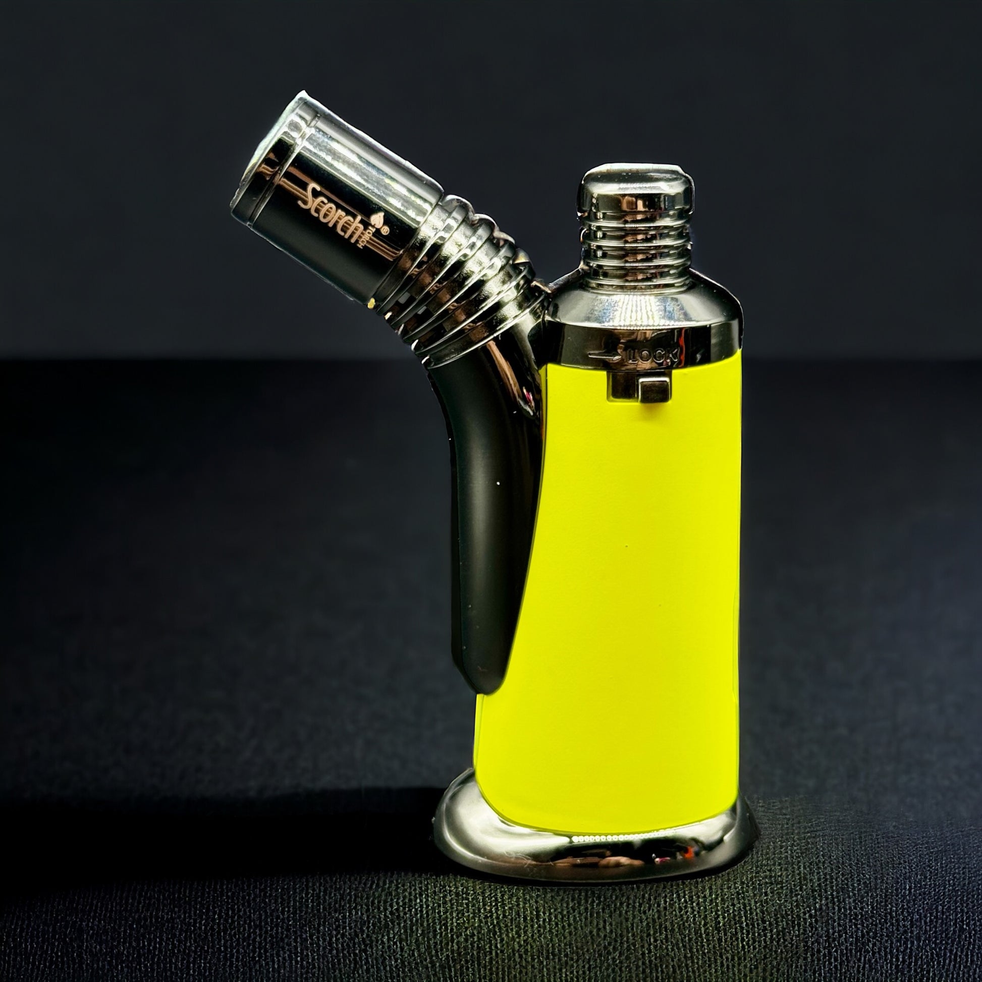 Scorch Torch Lighter 61666 SINGLE FLAME Modern Design yellow color 
