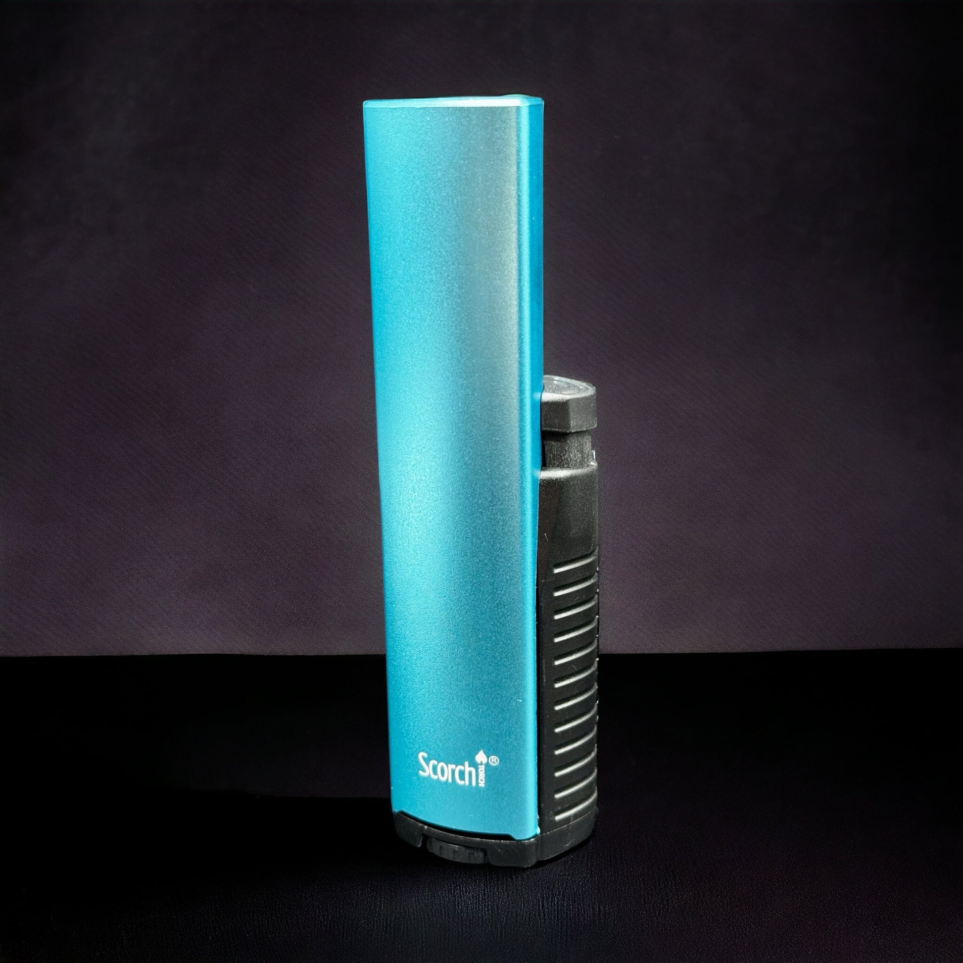Scorch Torch Lighter Slim Satin Finish Tone  blue color 