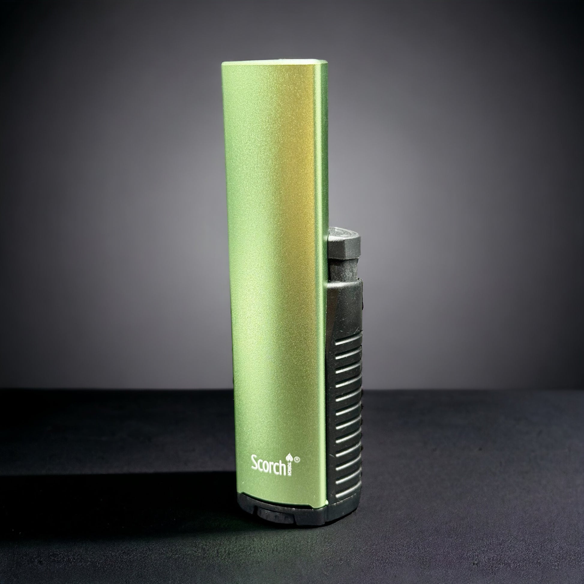 Scorch Torch Lighter Slim Satin Finish Tone green color 