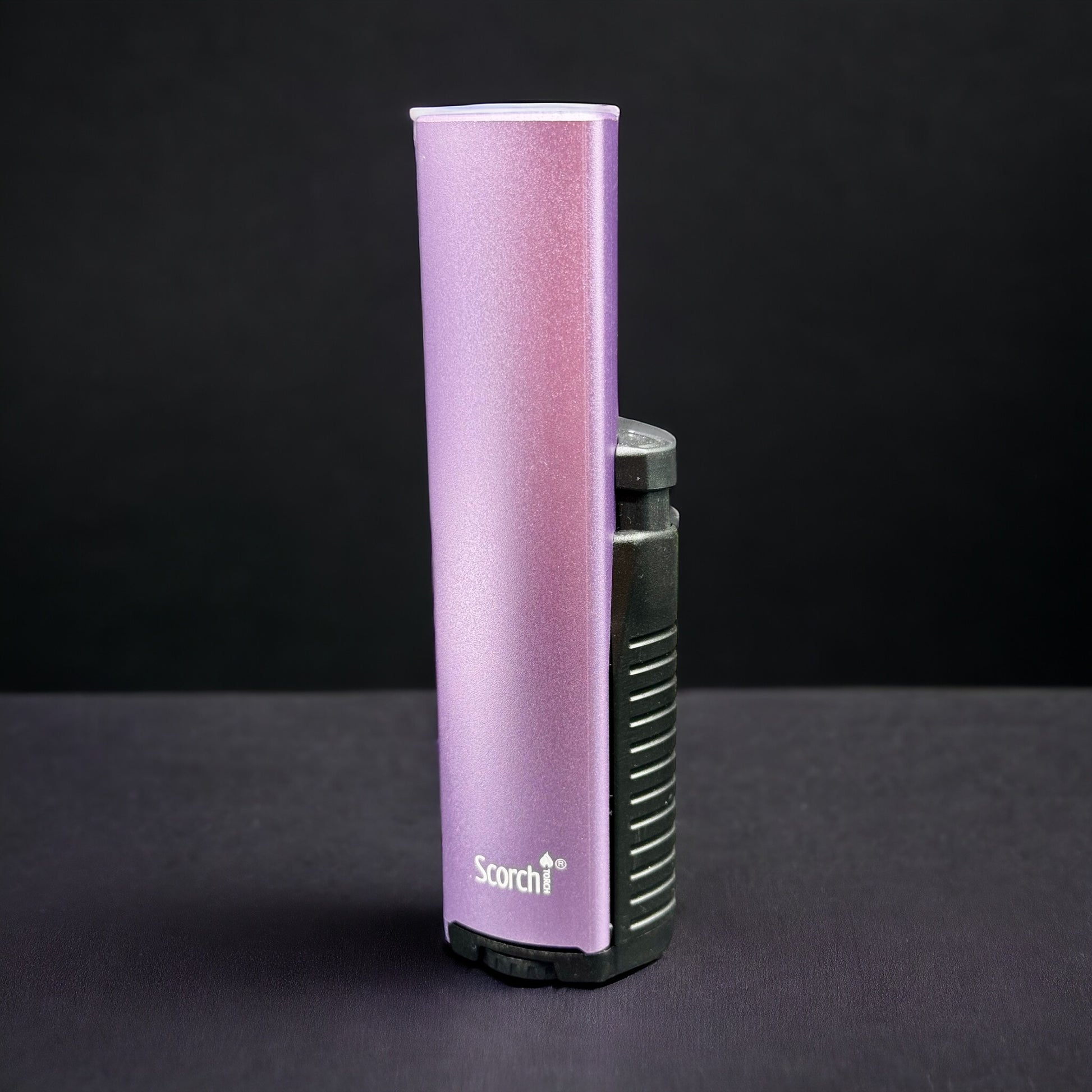 Scorch Torch Lighter Slim Satin Finish Tone  purple color 