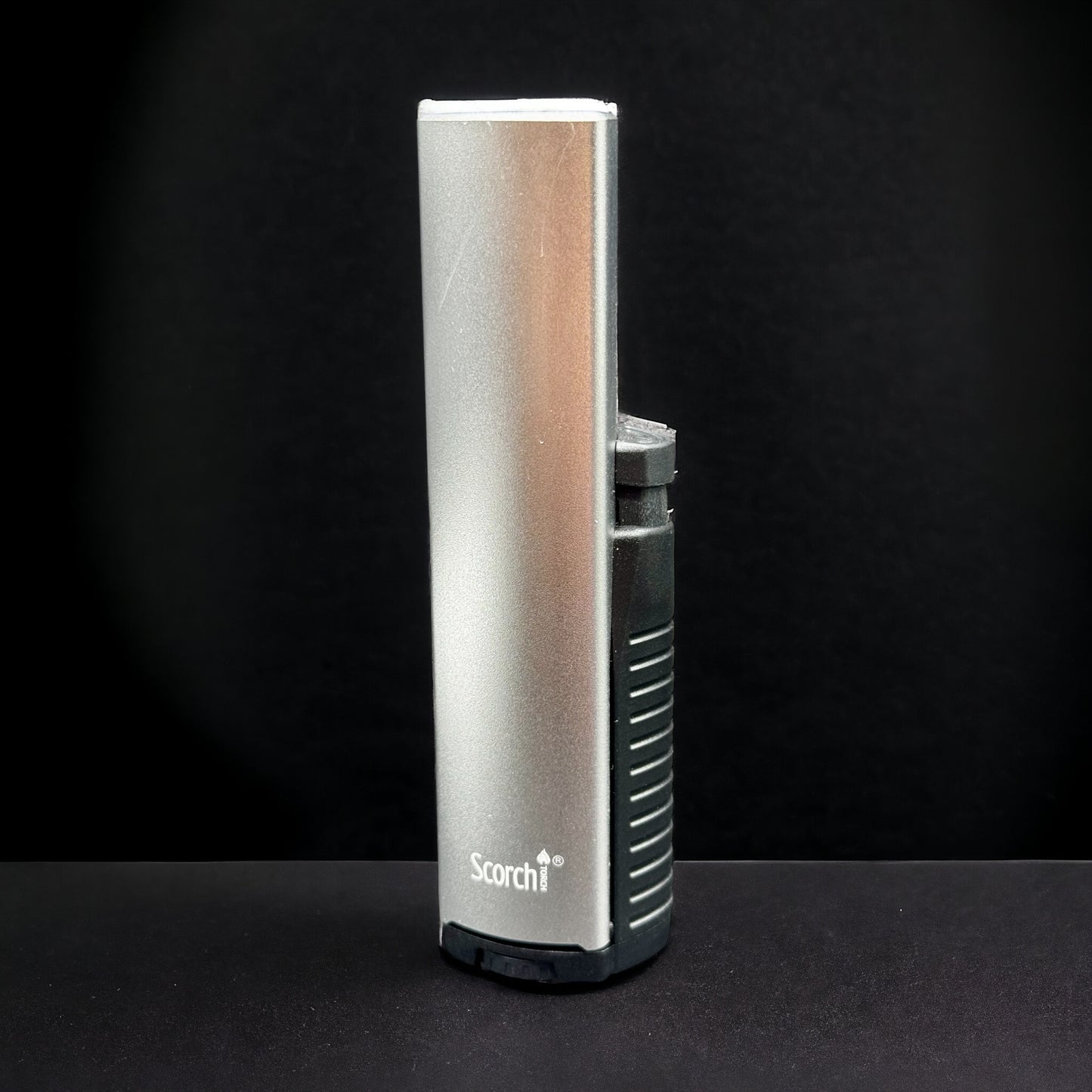 Scorch Torch Lighter Slim Satin Finish Tone silver color 