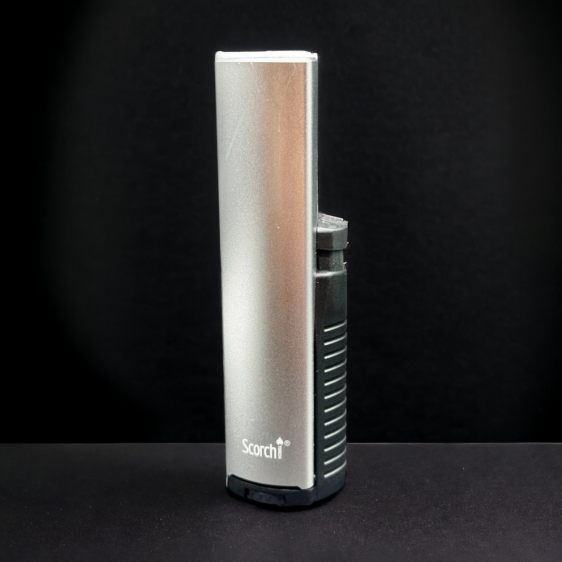 Scorch Torch Lighter Slim Satin Finish Tone silver color 