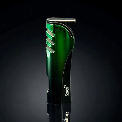 Scorch Torch Lighters Single Flame 61773 green color 