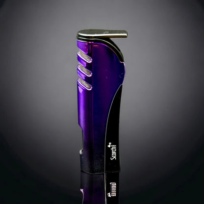 Scorch Torch Lighters Single Flame 61773 purple color 