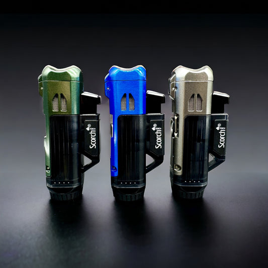 Scorch Torch Lighter Double Flame Poker & Punch 61758 random color 