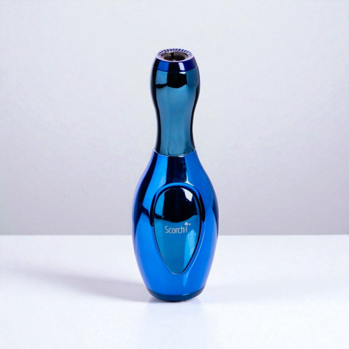 blue metallic scorch torch lighter 