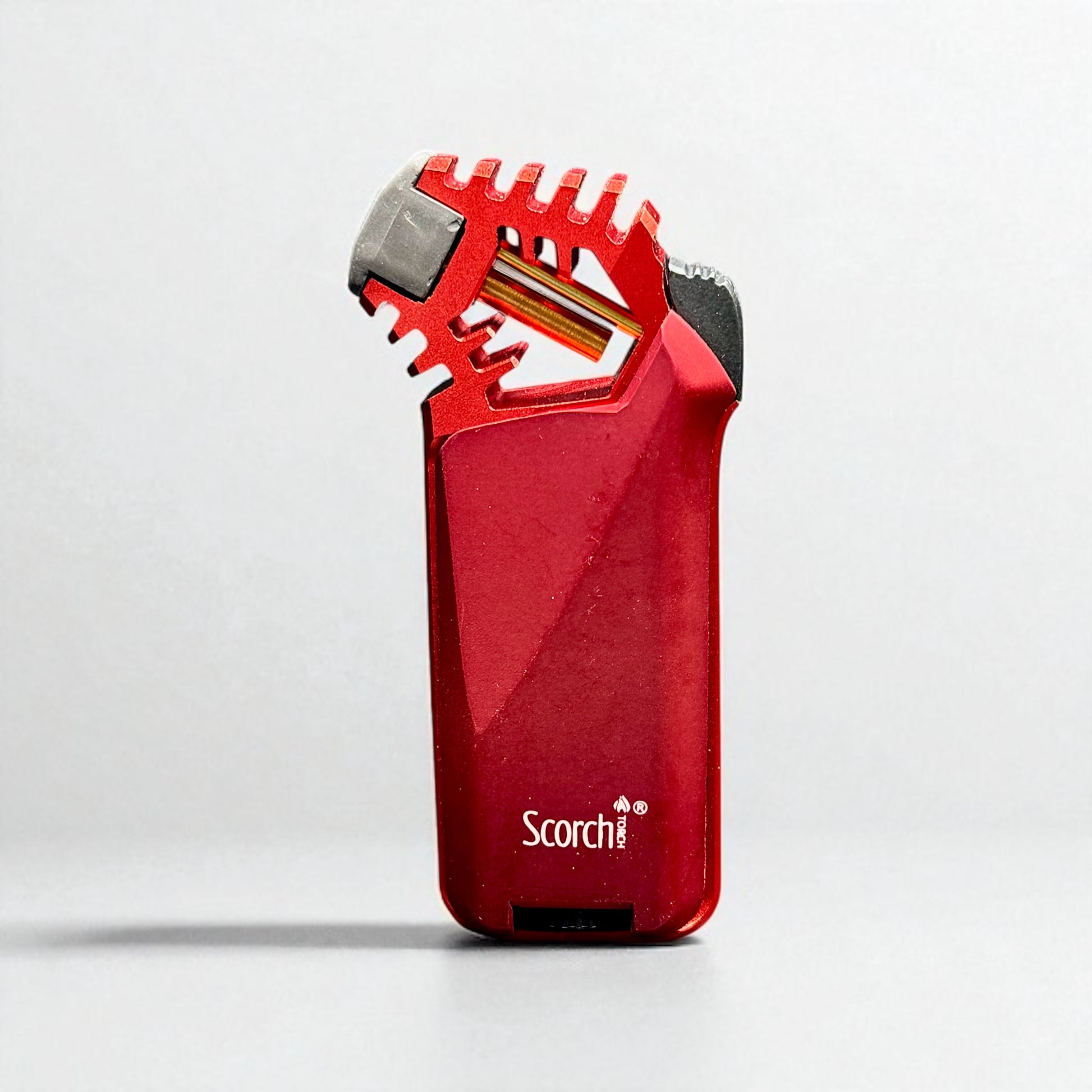 Scorch Torch Lighter 61560 – Red refillable butane torch