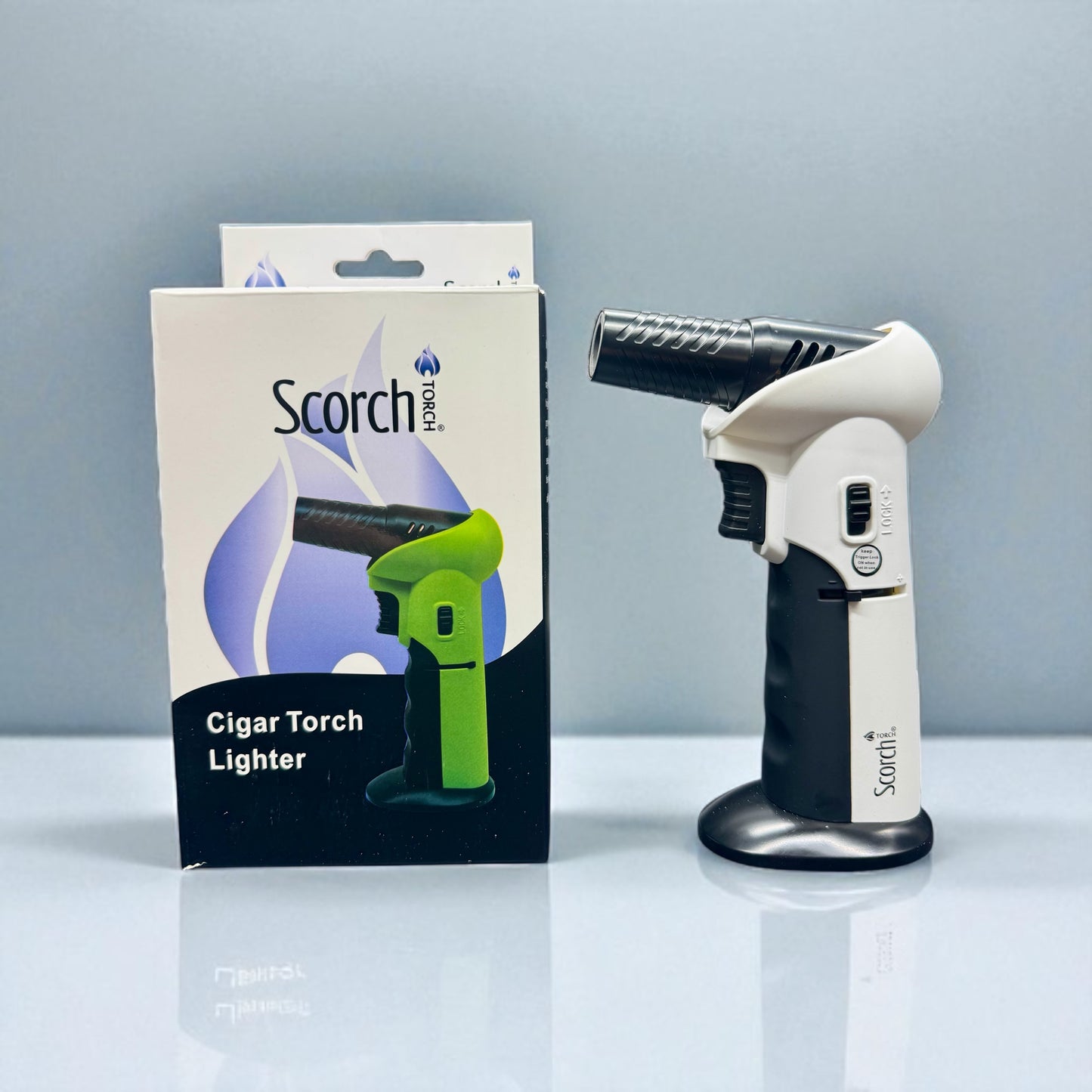Scorch Torch 61662 – 6” Adjustable Angle Refillable Butane Lighter with box 
