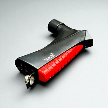 Scorch Torch 61748 Triple Flame Lighter | Unique black red on table 