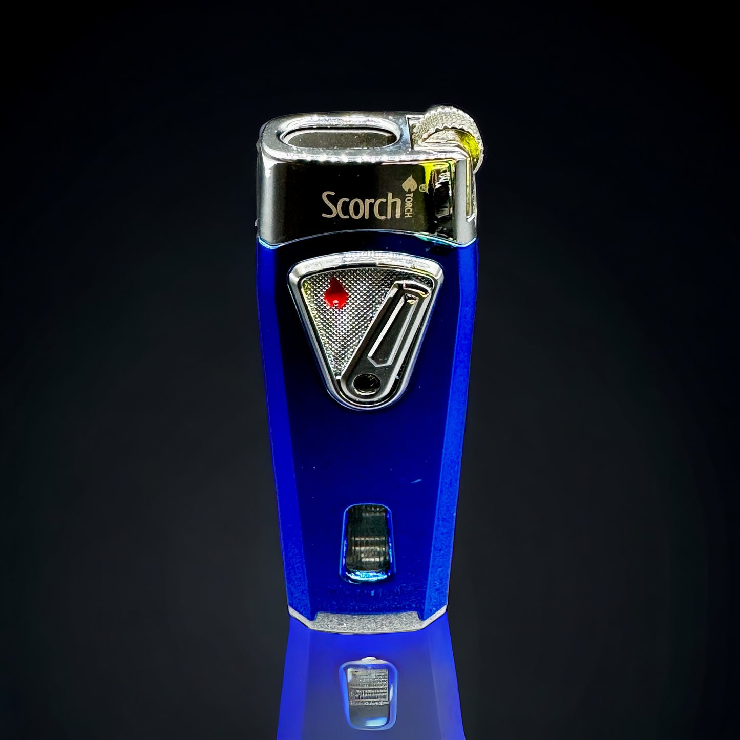 Scorch Torch Lighter Double Flame 61586 blue color 