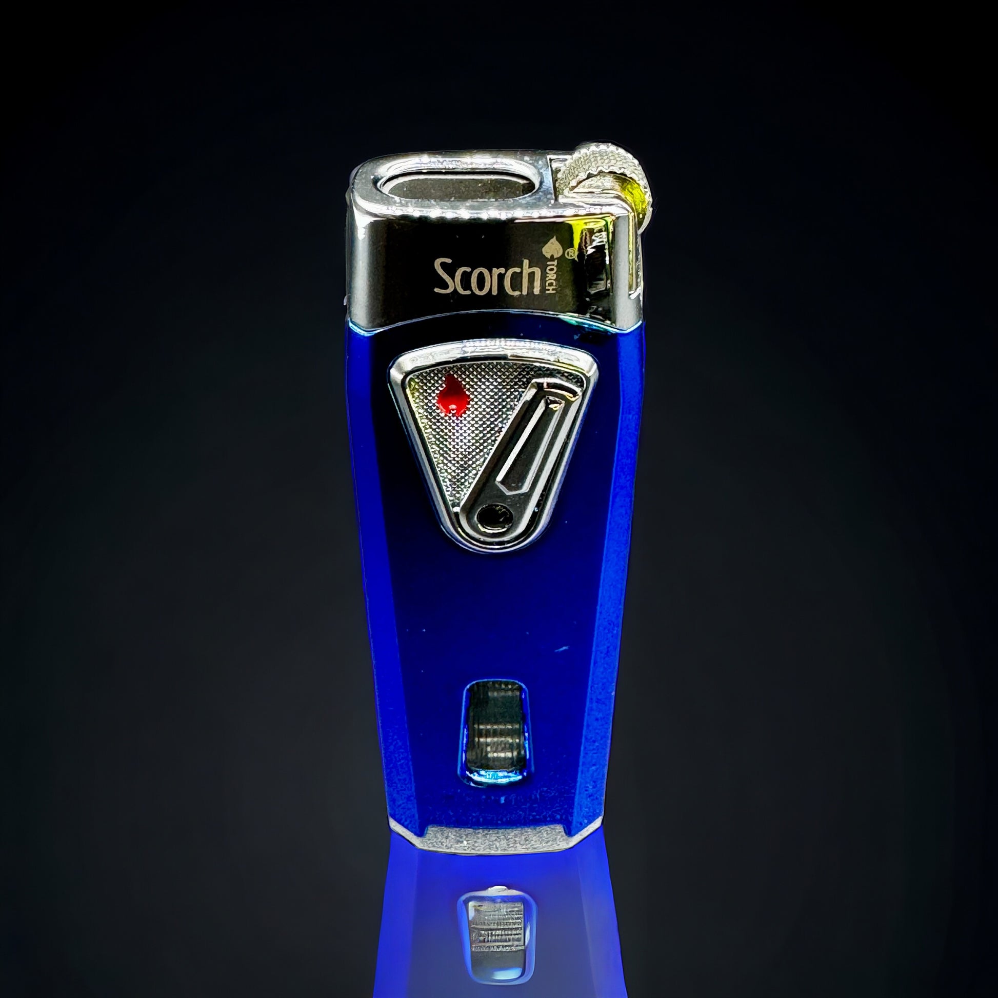 Scorch Torch Lighter Double Flame 61586 blue color 
