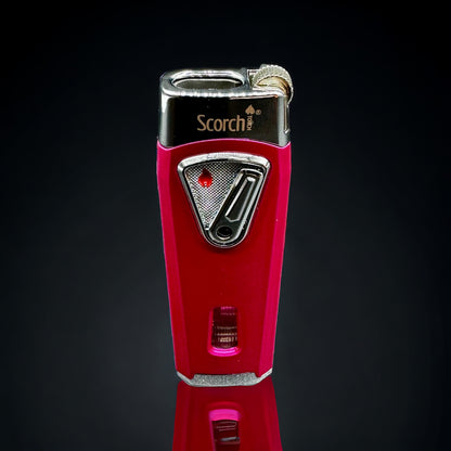 Scorch Torch Lighter Double Flame 61586 pink color 