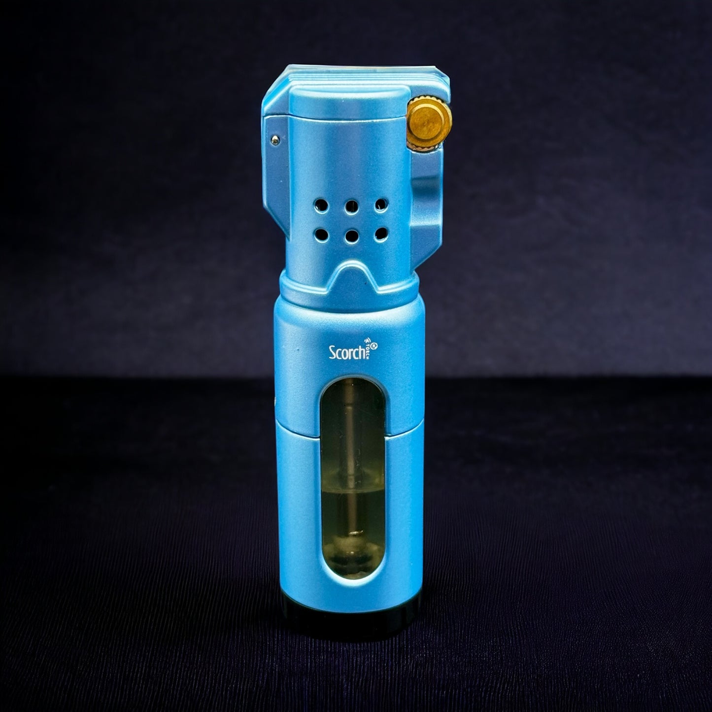 Scorch Torch Triple Jet Flame blue color 