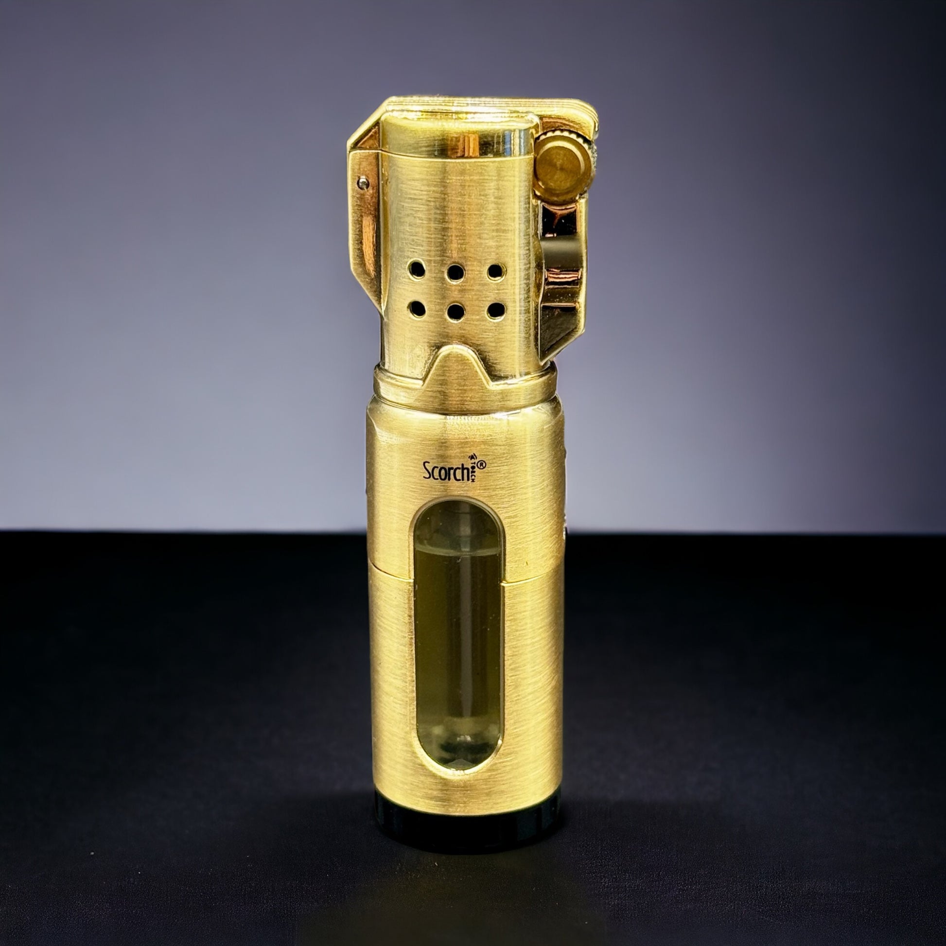 Scorch Torch Triple Jet Flame gold color 