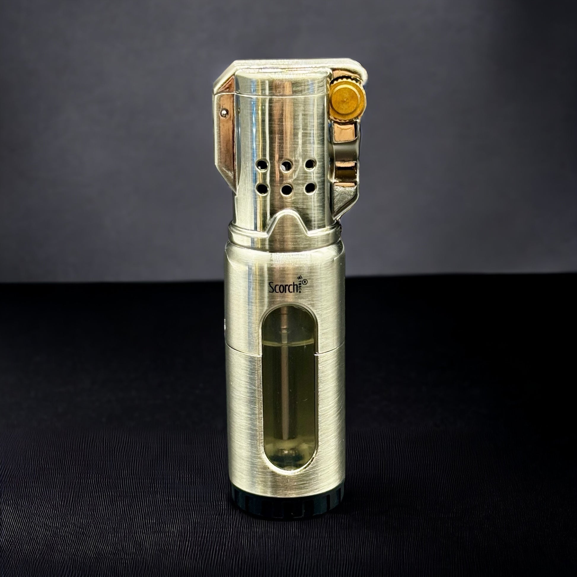 Scorch Torch Triple Jet Flame silver color 