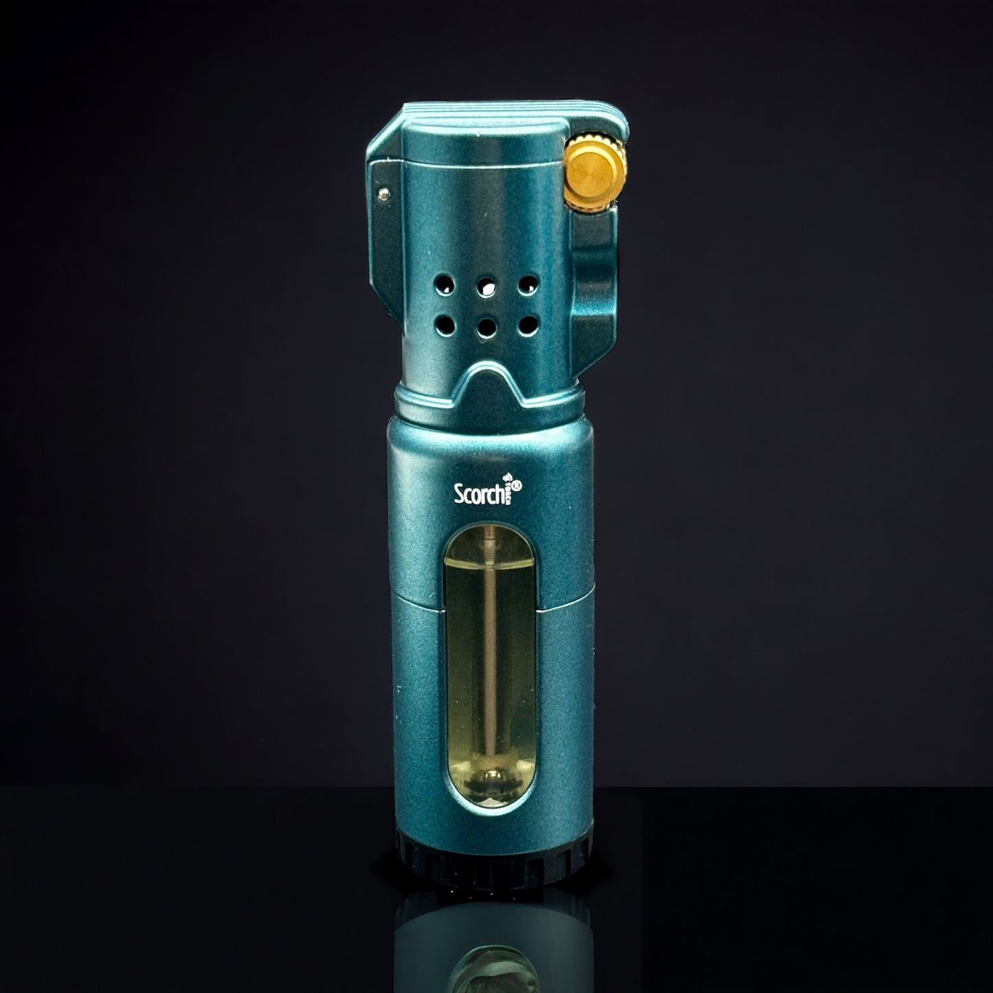Scorch Torch Triple Jet Flame teal color 