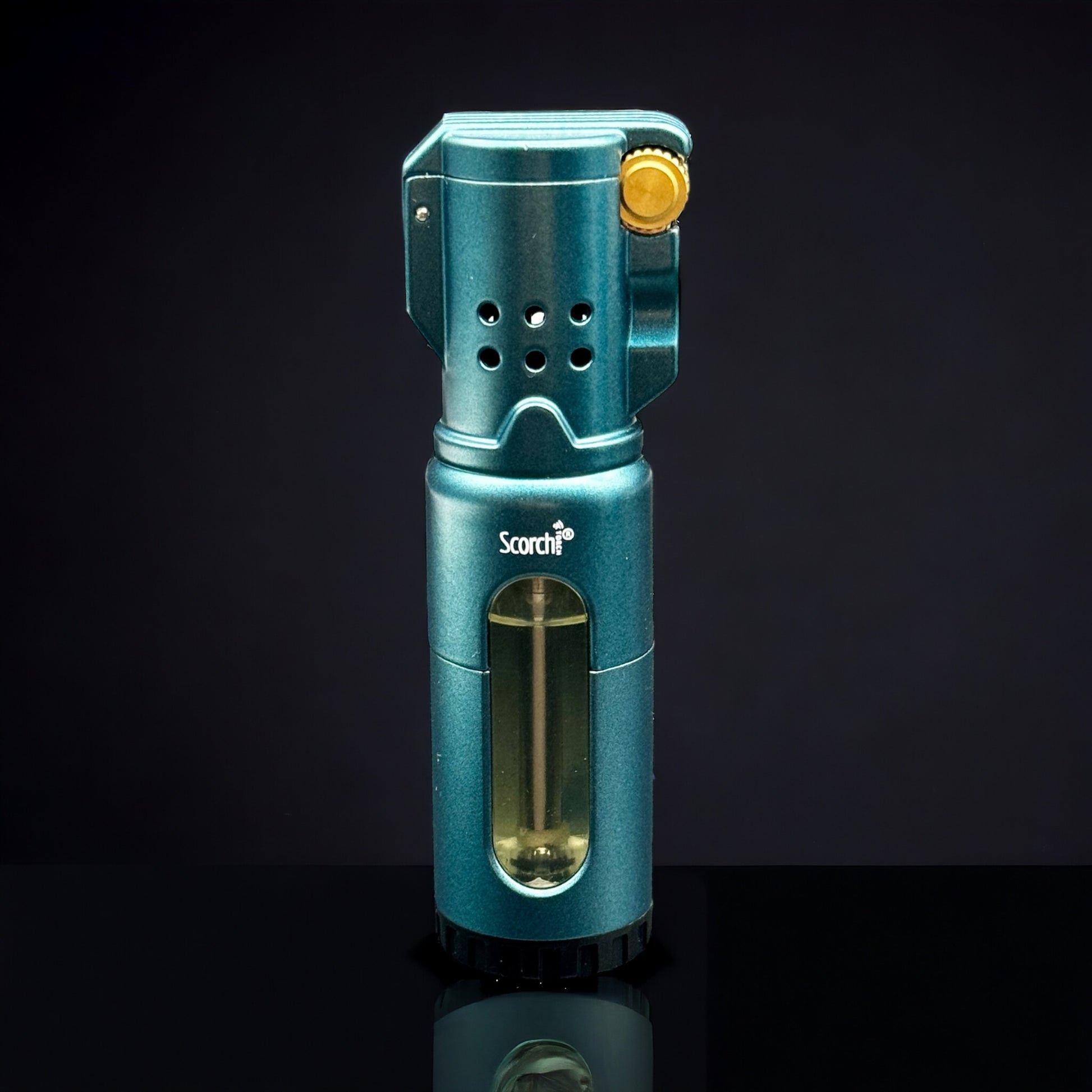 Scorch Torch Triple Jet Flame teal color 